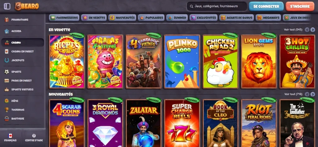 Casino en ligne payant